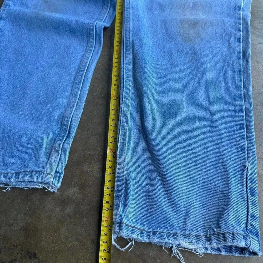 Vintage Carhartt light blue denim jeans